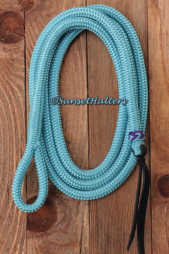 9/16 Yacht Braid Leads and Lunge Lines by Sunset Halters