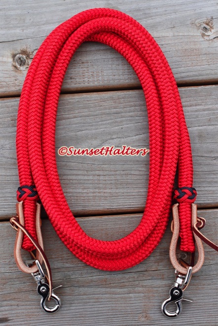 Roping Reins by Sunset Halters